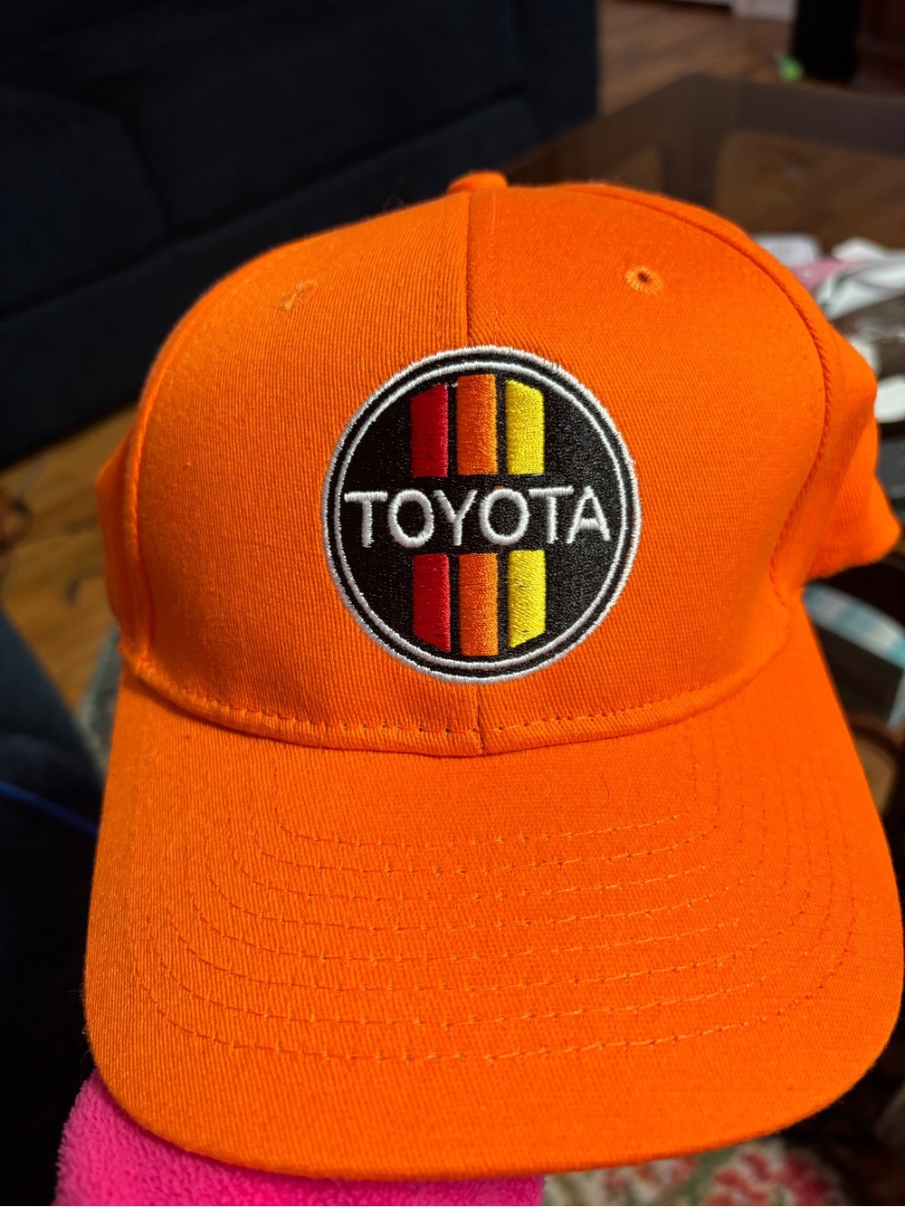 Toyota Orange Logo Baseball Cap